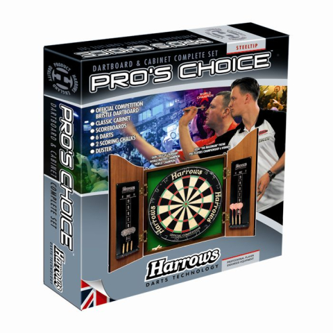 HARROWS_ZESTAW_DART_PRO_CHOICE_TARCZA_+_SZAFKA