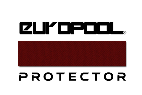 Sukno_bilardowe_EUROPOOL_Burgundy_Protector